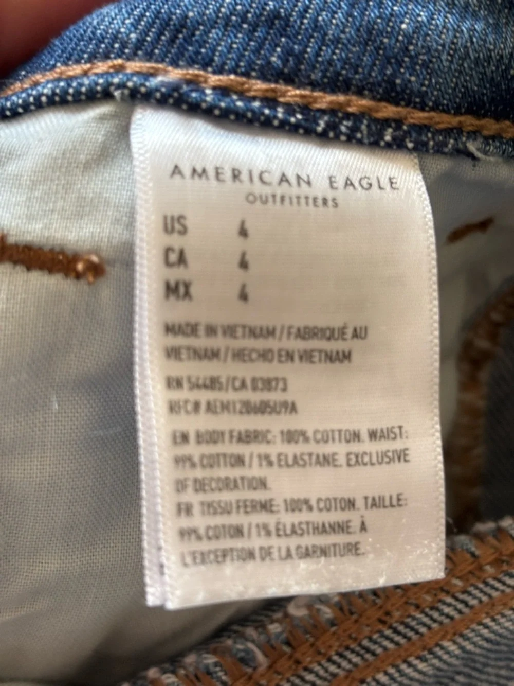 American Eagle Distressed‎ Jean Mom Shorts